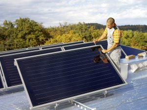 Solarthermie Montage Copyright Austria Solar - Sonnenkraft
